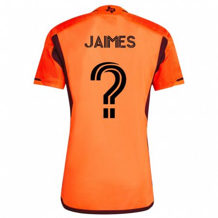 Kandiny Kinder Angel Jaimes #0 Orangefarben Heimtrikot Trikot 2023/24 T-Shirt