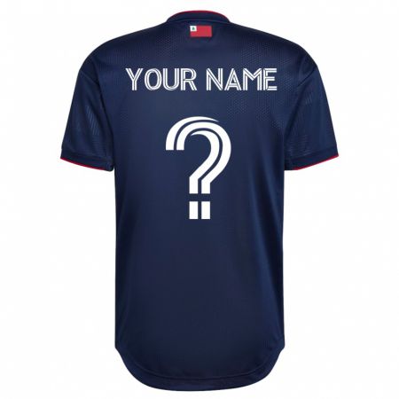 Kandiny Kinder Ihren Namen #0 Marine Heimtrikot Trikot 2023/24 T-Shirt