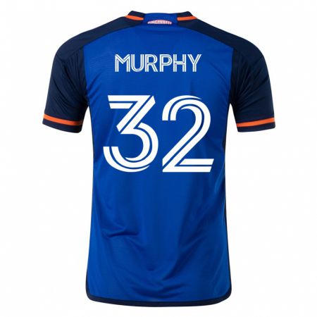 Kandiny Kinder Ian Murphy #32 Blau Heimtrikot Trikot 2023/24 T-Shirt