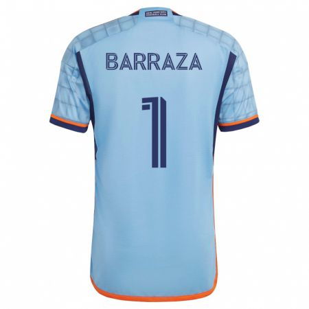 Kandiny Kinder Luis Barraza #1 Blau Heimtrikot Trikot 2023/24 T-Shirt