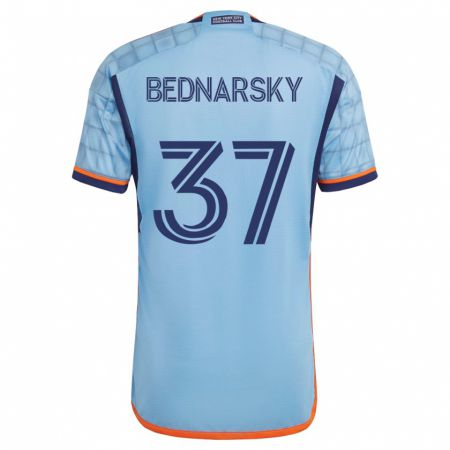Kandiny Kinder Stevo Bednarsky #37 Blau Heimtrikot Trikot 2023/24 T-Shirt