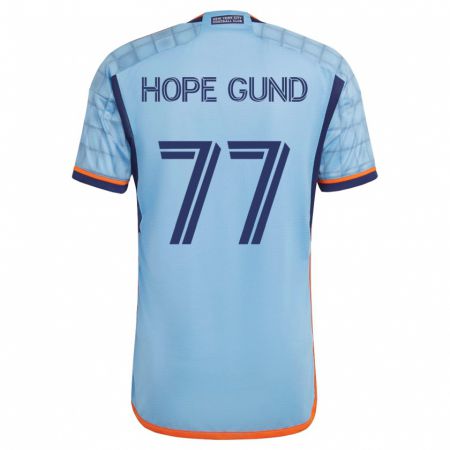 Kandiny Kinder Rio Hope-Gund #77 Blau Heimtrikot Trikot 2023/24 T-Shirt
