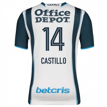 Kandiny Kinder José Castillo #14 Marine Heimtrikot Trikot 2023/24 T-Shirt