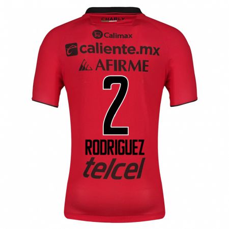 Kandiny Kinder Antonio Rodríguez #2 Rot Heimtrikot Trikot 2023/24 T-Shirt