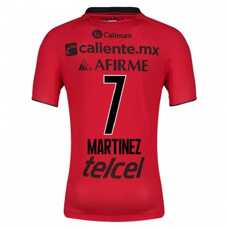 Kandiny Kinder Alejandro Martínez #7 Rot Heimtrikot Trikot 2023/24 T-Shirt