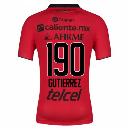 Kandiny Kinder Dayán Gutiérrez #190 Rot Heimtrikot Trikot 2023/24 T-Shirt