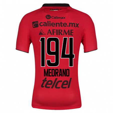 Kandiny Kinder Luis Medrano #194 Rot Heimtrikot Trikot 2023/24 T-Shirt