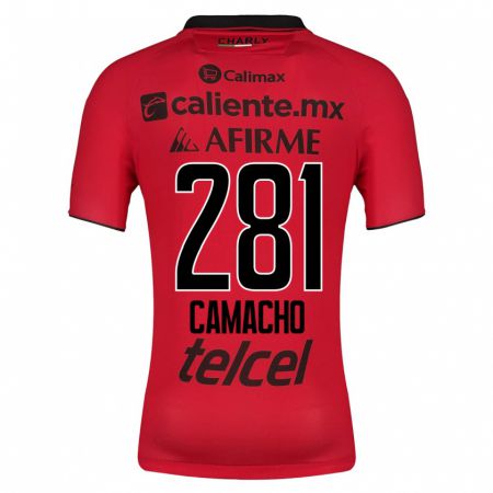 Kandiny Kinder Javier Camacho #281 Rot Heimtrikot Trikot 2023/24 T-Shirt