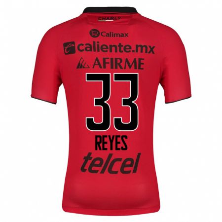 Kandiny Kinder Jazmín Reyes #33 Rot Heimtrikot Trikot 2023/24 T-Shirt