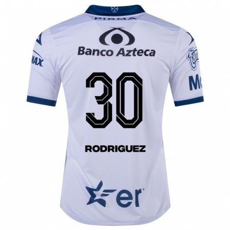 Kandiny Kinder Jesús Rodríguez #30 Weiß Heimtrikot Trikot 2023/24 T-Shirt