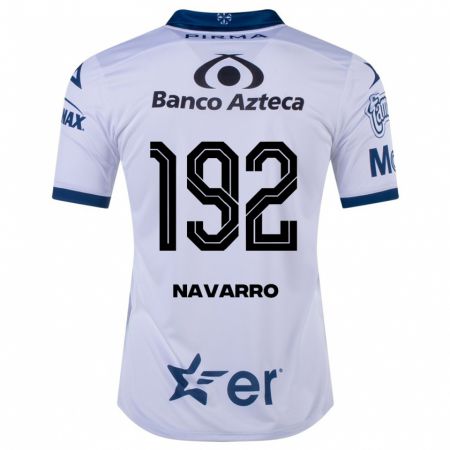Kandiny Kinder Eduardo Navarro #192 Weiß Heimtrikot Trikot 2023/24 T-Shirt