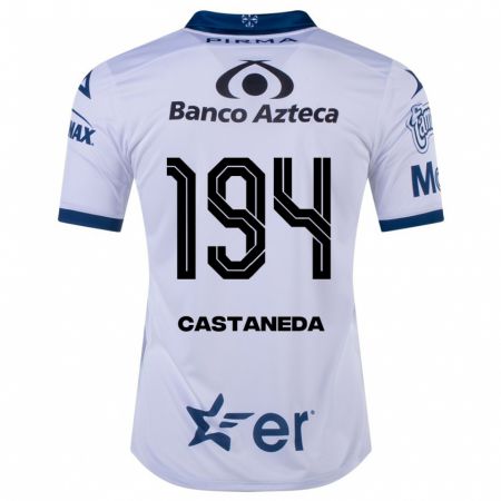 Kandiny Kinder Christian Castañeda #194 Weiß Heimtrikot Trikot 2023/24 T-Shirt