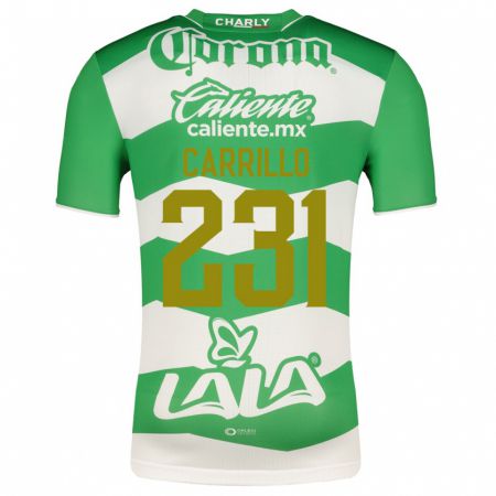 Kandiny Kinder Ángel Carrillo #231 Grün Heimtrikot Trikot 2023/24 T-Shirt