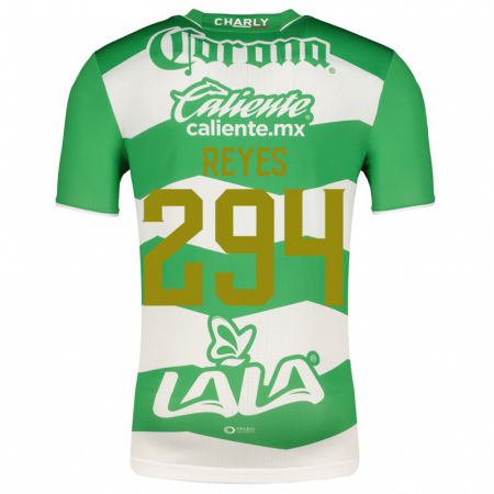Kandiny Kinder Máximo Reyes #294 Grün Heimtrikot Trikot 2023/24 T-Shirt