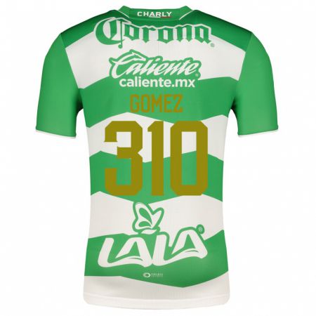 Kandiny Kinder Luis Gómez #310 Grün Heimtrikot Trikot 2023/24 T-Shirt