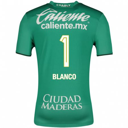 Kandiny Kinder Alfonso Blanco #1 Grün Heimtrikot Trikot 2023/24 T-Shirt