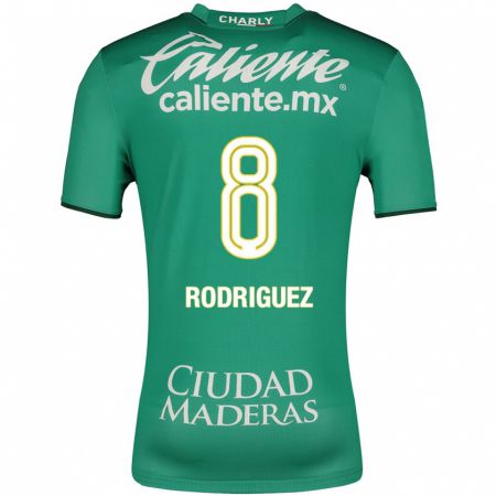 Kandiny Kinder Iván Rodríguez #8 Grün Heimtrikot Trikot 2023/24 T-Shirt