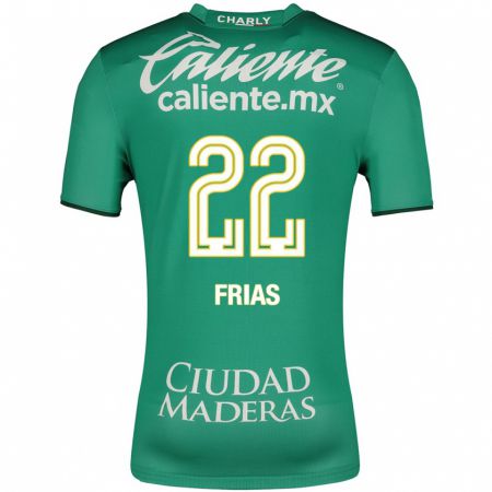 Kandiny Kinder Adonis Frías #22 Grün Heimtrikot Trikot 2023/24 T-Shirt