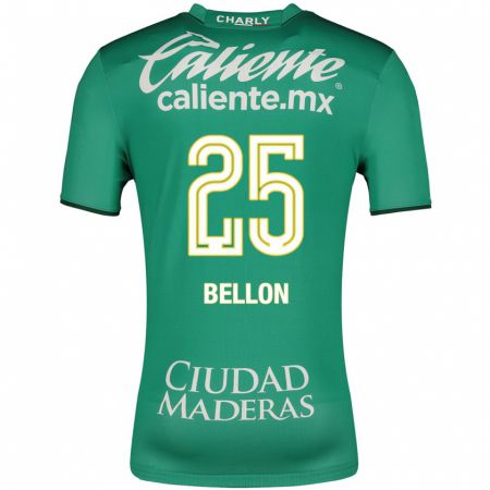 Kandiny Kinder Paul Bellón #25 Grün Heimtrikot Trikot 2023/24 T-Shirt