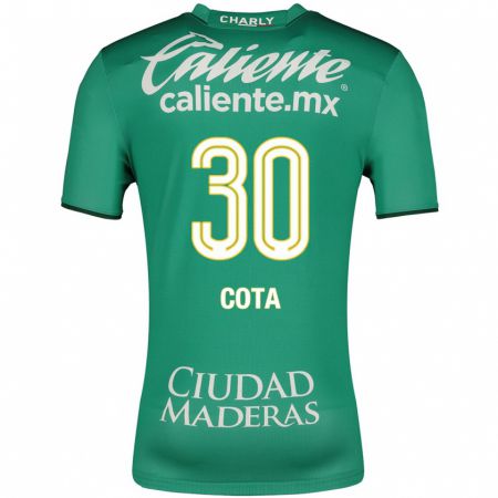 Kandiny Kinder Rodolfo Cota #30 Grün Heimtrikot Trikot 2023/24 T-Shirt