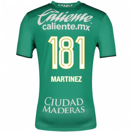 Kandiny Kinder Irving Martínez #181 Grün Heimtrikot Trikot 2023/24 T-Shirt