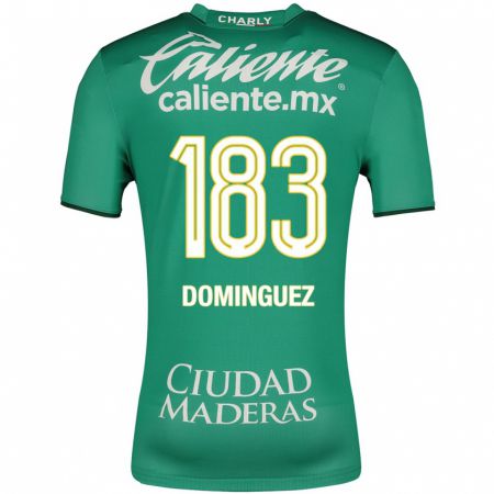 Kandiny Kinder Jesús Domínguez #183 Grün Heimtrikot Trikot 2023/24 T-Shirt