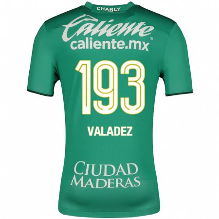 Kandiny Kinder Luis Valadez #193 Grün Heimtrikot Trikot 2023/24 T-Shirt