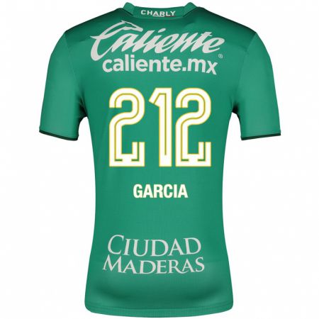 Kandiny Kinder Óscar García #212 Grün Heimtrikot Trikot 2023/24 T-Shirt