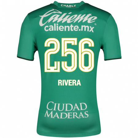 Kandiny Kinder Fernando Rivera #256 Grün Heimtrikot Trikot 2023/24 T-Shirt