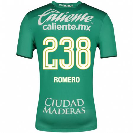 Kandiny Kinder Paulo Romero #238 Grün Heimtrikot Trikot 2023/24 T-Shirt