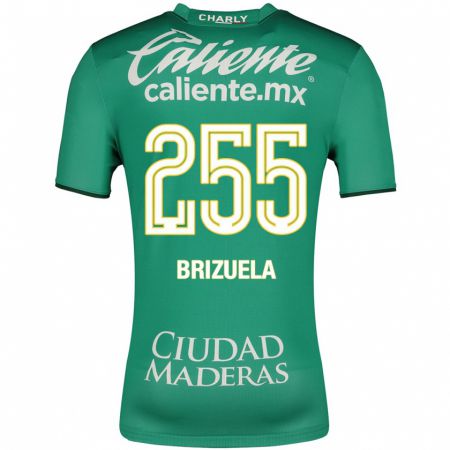 Kandiny Kinder Juan Brizuela #255 Grün Heimtrikot Trikot 2023/24 T-Shirt