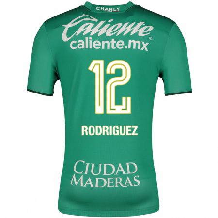 Kandiny Kinder Lixy Rodríguez #12 Grün Heimtrikot Trikot 2023/24 T-Shirt