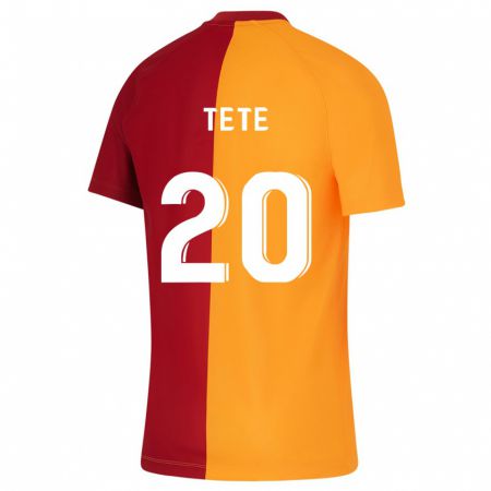 Kandiny Kinder Tetê #20 Orangefarben Heimtrikot Trikot 2023/24 T-Shirt