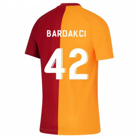 Kandiny Kinder Abdülkerim Bardakcı #42 Orangefarben Heimtrikot Trikot 2023/24 T-Shirt