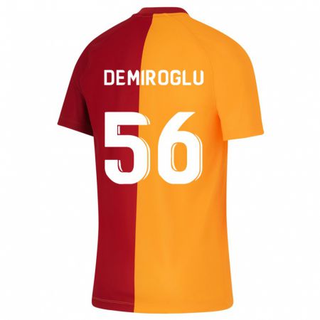 Kandiny Kinder Baran Demiroğlu #56 Orangefarben Heimtrikot Trikot 2023/24 T-Shirt