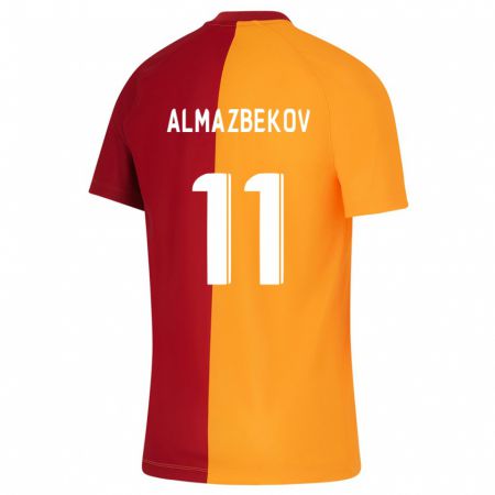 Kandiny Kinder Beknaz Almazbekov #11 Orangefarben Heimtrikot Trikot 2023/24 T-Shirt