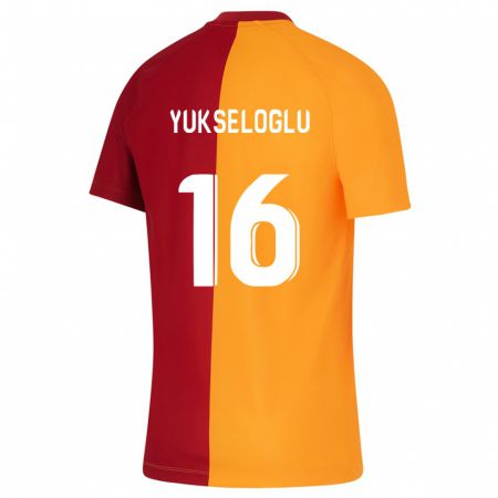 Kandiny Kinder Ayaz Yükseloğlu #16 Orangefarben Heimtrikot Trikot 2023/24 T-Shirt