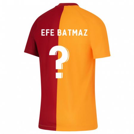 Kandiny Kinder Mert Efe Batmaz #0 Orangefarben Heimtrikot Trikot 2023/24 T-Shirt