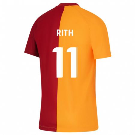 Kandiny Kinder Monique Rith #11 Orangefarben Heimtrikot Trikot 2023/24 T-Shirt
