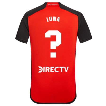 Kandiny Kinder Jonás Luna #0 Rot Auswärtstrikot Trikot 2023/24 T-Shirt