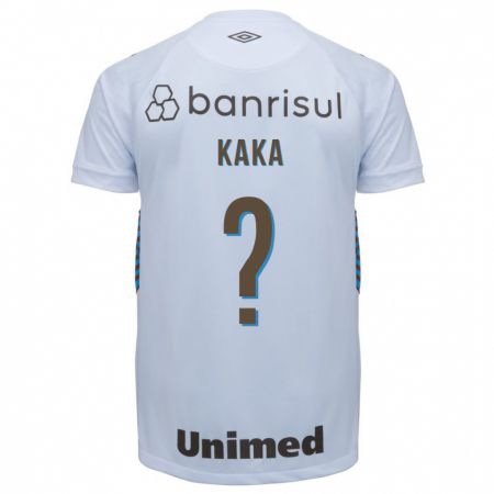 Kandiny Kinder Kaká #0 Weiß Auswärtstrikot Trikot 2023/24 T-Shirt