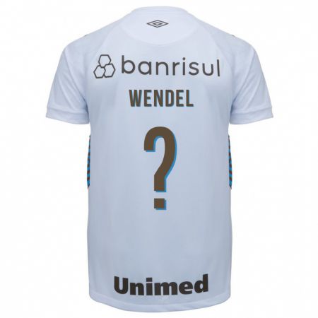 Kandiny Kinder Wendel #0 Weiß Auswärtstrikot Trikot 2023/24 T-Shirt