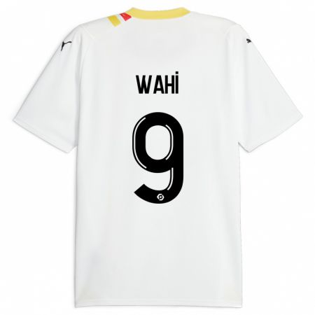 Kandiny Kinder Elye Wahi #9 Schwarz Auswärtstrikot Trikot 2023/24 T-Shirt