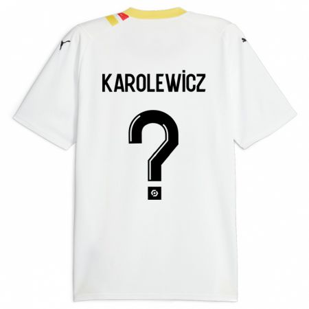 Kandiny Kinder Roman Karolewicz #0 Schwarz Auswärtstrikot Trikot 2023/24 T-Shirt