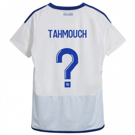 Kandiny Kinder Mathieu Tahmouch #0 Weiß Auswärtstrikot Trikot 2023/24 T-Shirt