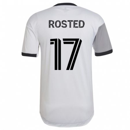 Kandiny Kinder Sigurd Rosted #17 Weiß Auswärtstrikot Trikot 2023/24 T-Shirt