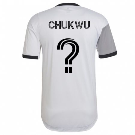 Kandiny Kinder Joses Chukwu #0 Weiß Auswärtstrikot Trikot 2023/24 T-Shirt