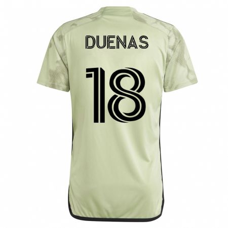 Kandiny Kinder Érik Dueñas #18 Grün Auswärtstrikot Trikot 2023/24 T-Shirt