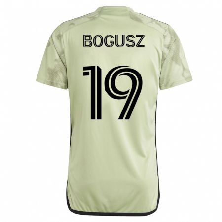 Kandiny Kinder Mateusz Bogusz #19 Grün Auswärtstrikot Trikot 2023/24 T-Shirt