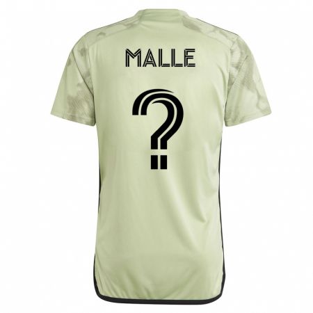 Kandiny Kinder Ladji Mallé #0 Grün Auswärtstrikot Trikot 2023/24 T-Shirt